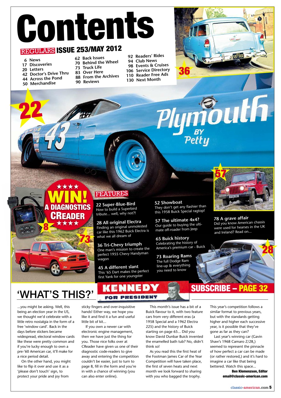 Classic American Magazine Preview Pages