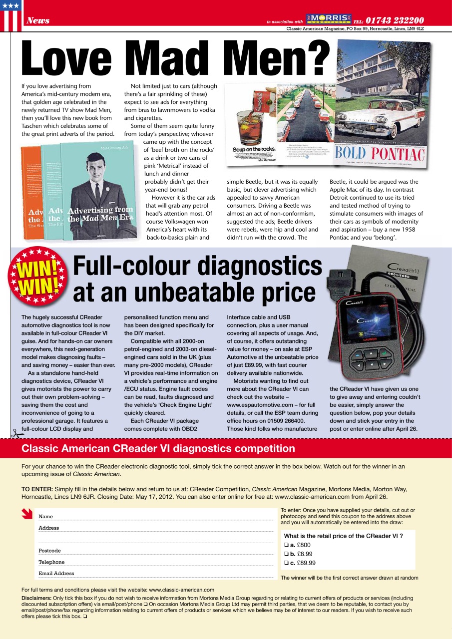 Classic American Magazine Preview Pages