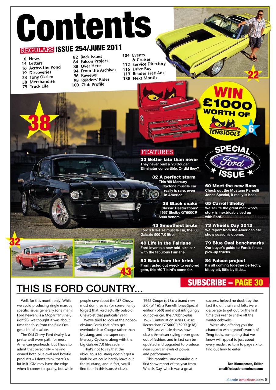 Classic American Magazine Preview Pages