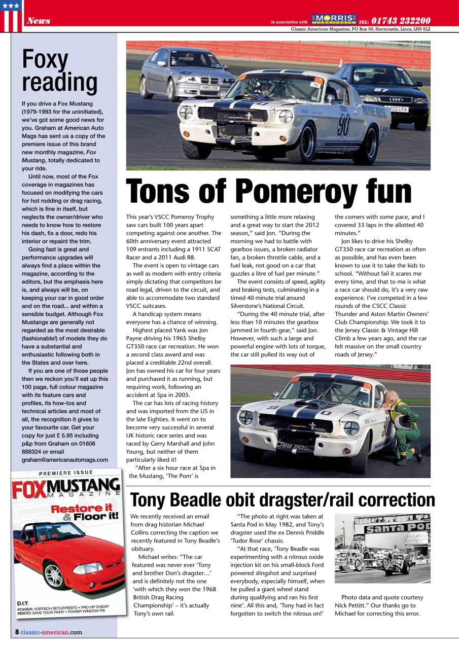 Classic American Magazine Preview Pages