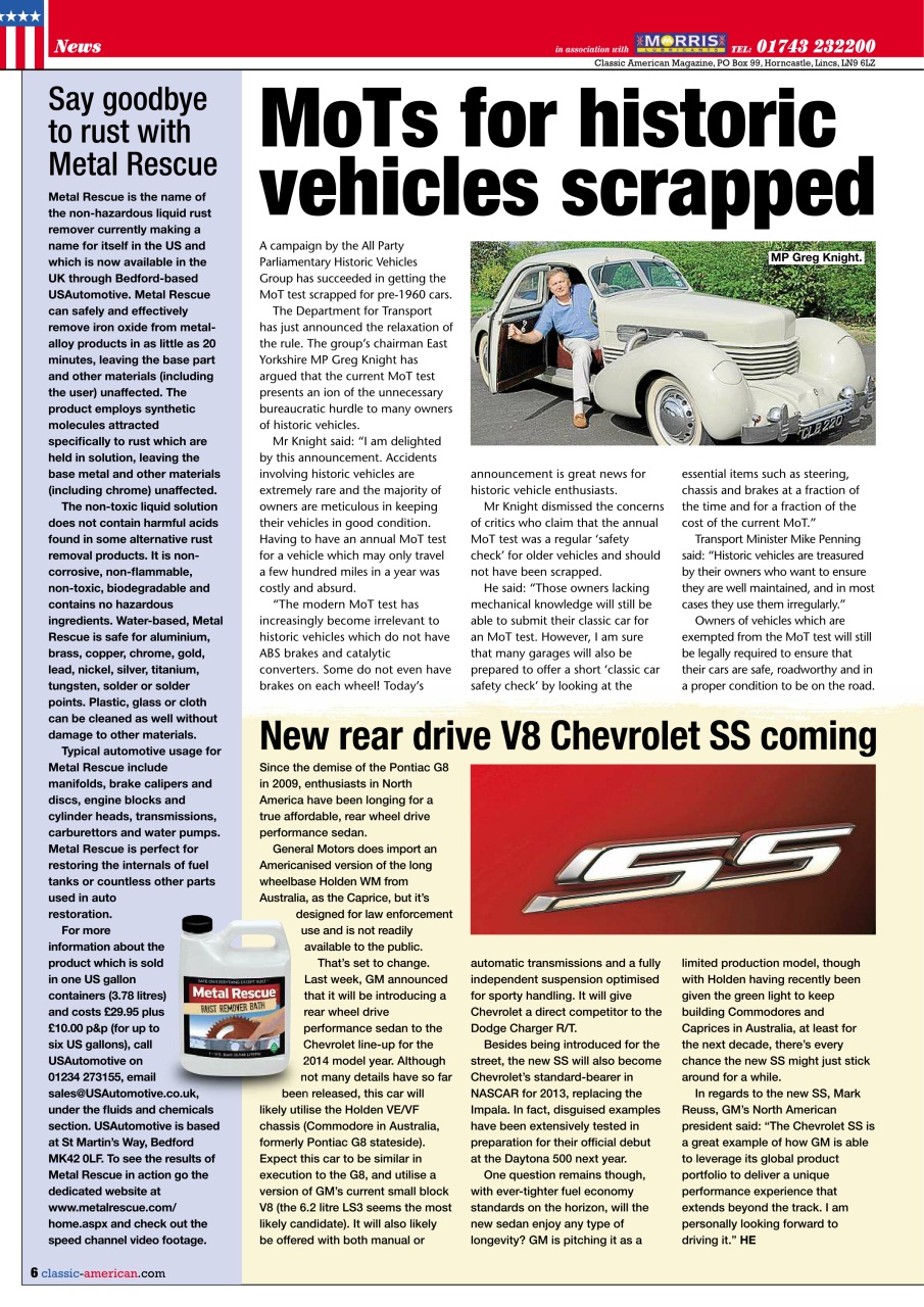 Classic American Magazine Preview Pages