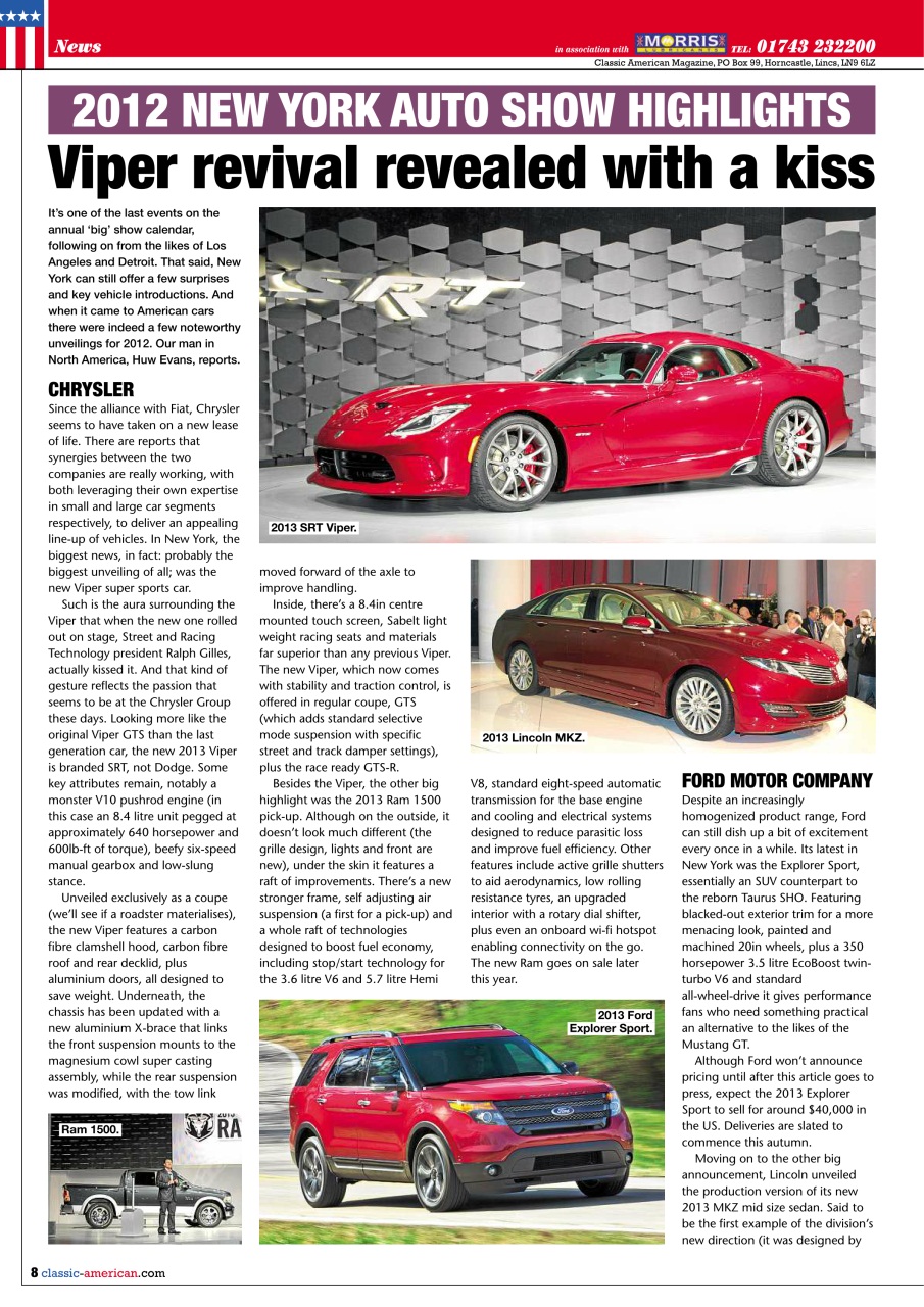 Classic American Magazine Preview Pages