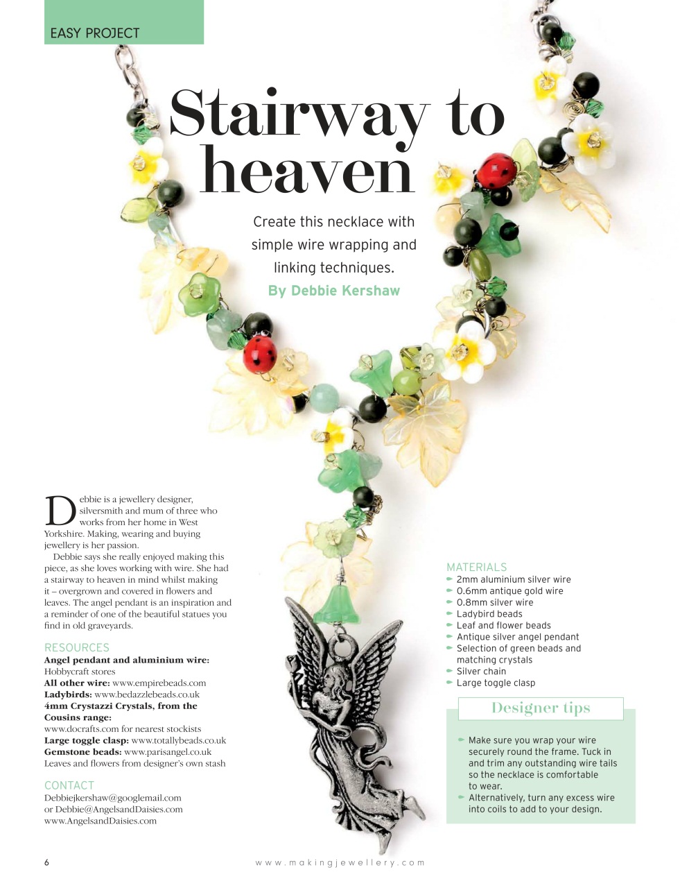 Making Jewellery Preview Pages