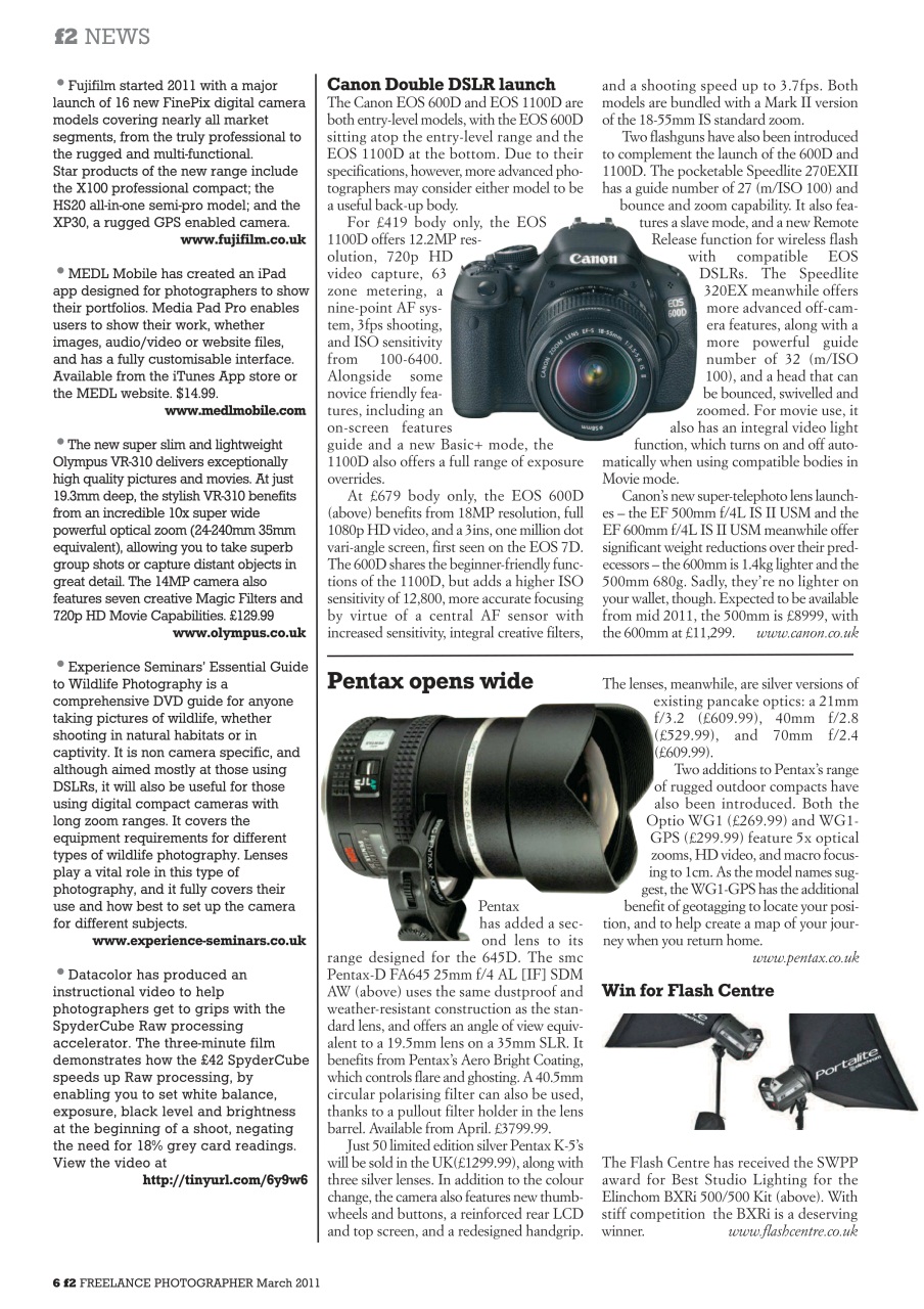 f2 Cameracraft Preview Pages