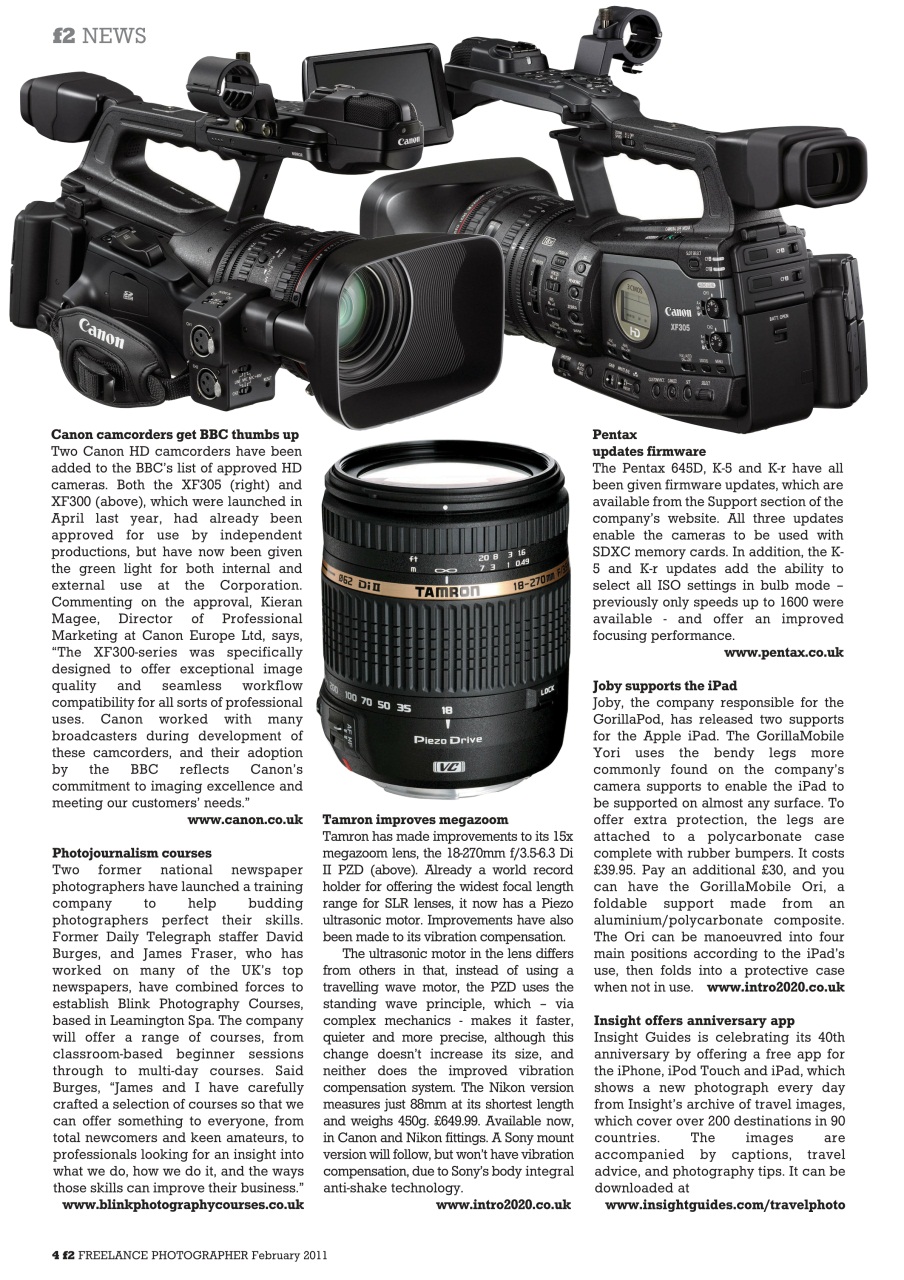 f2 Cameracraft Preview Pages