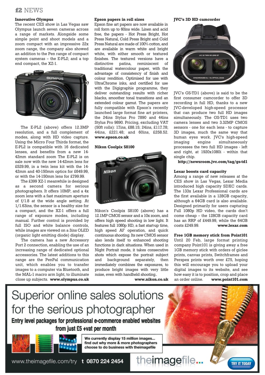 f2 Cameracraft Preview Pages