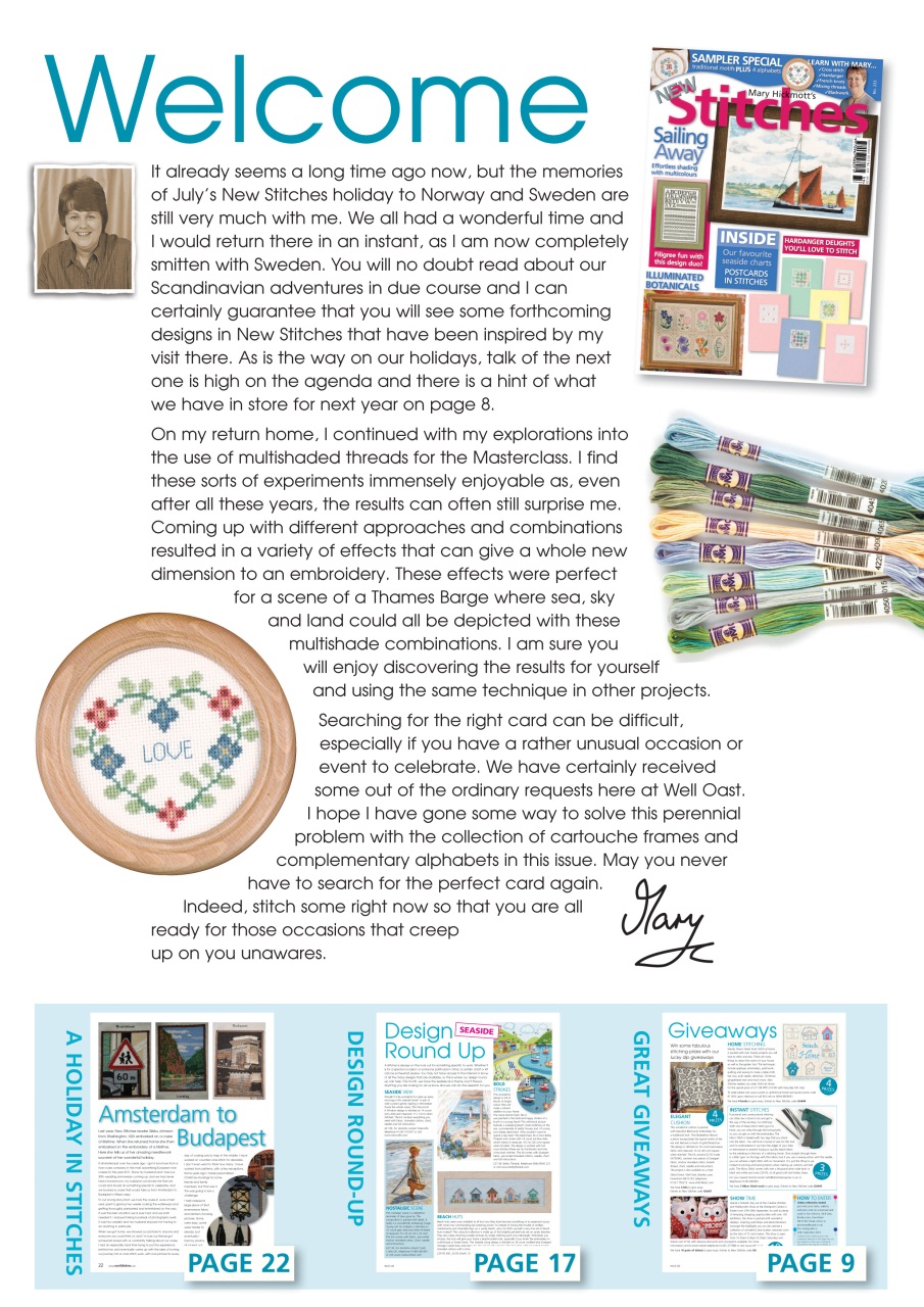 New Stitches Preview Pages