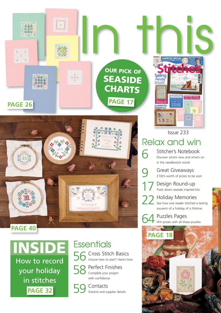 New Stitches Preview Pages