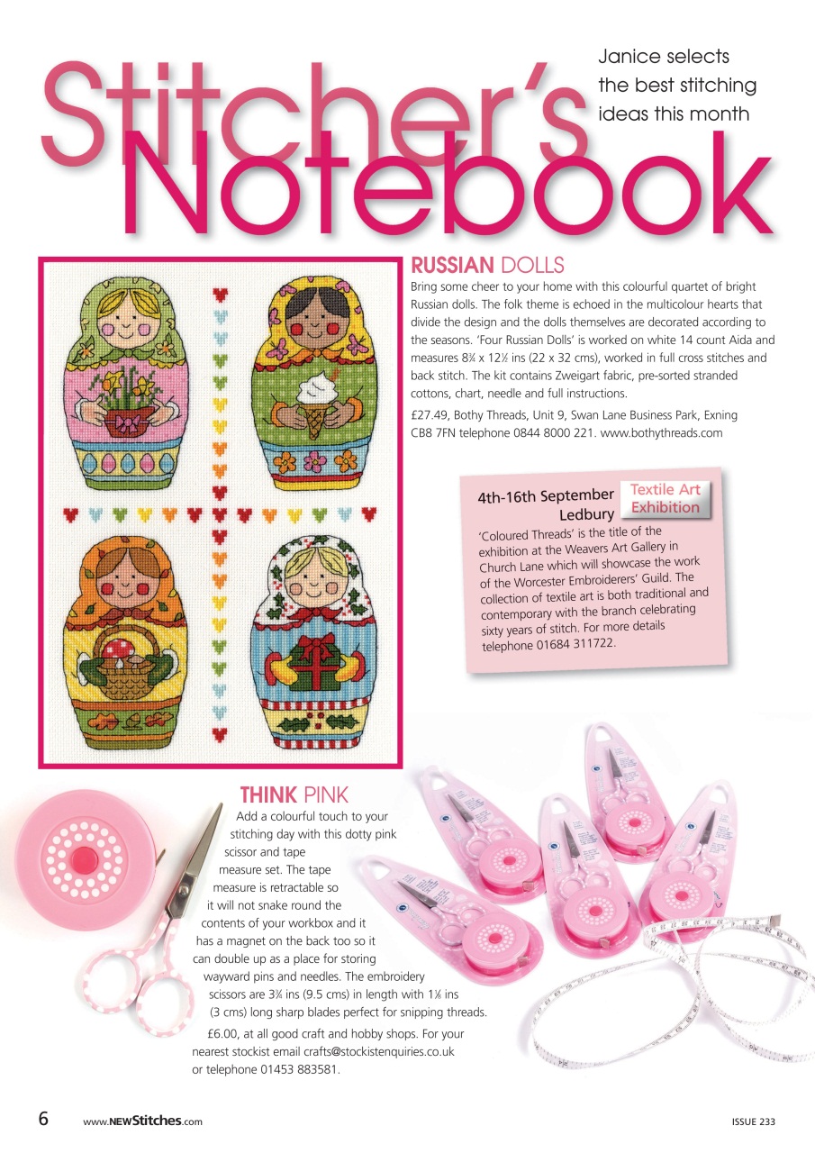 New Stitches Preview Pages