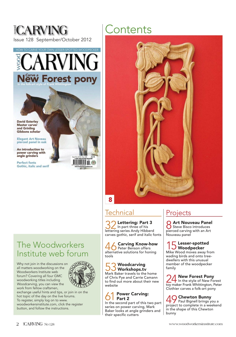 Woodcarving Preview Pages