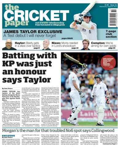The Cricket Paper issue 8th August 2012