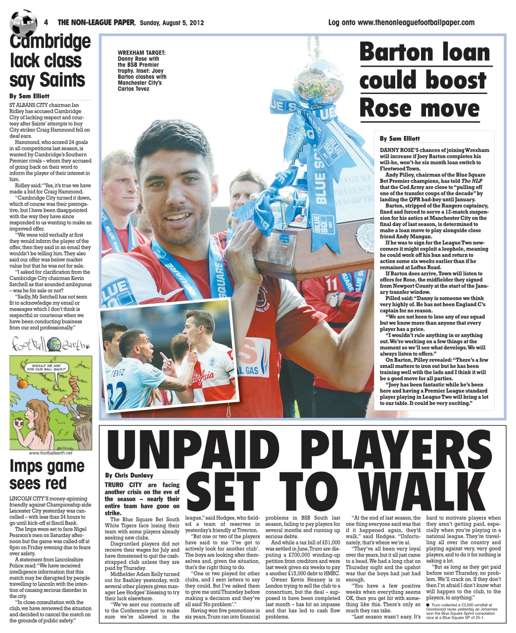 The Non-League Football Paper Preview Pages