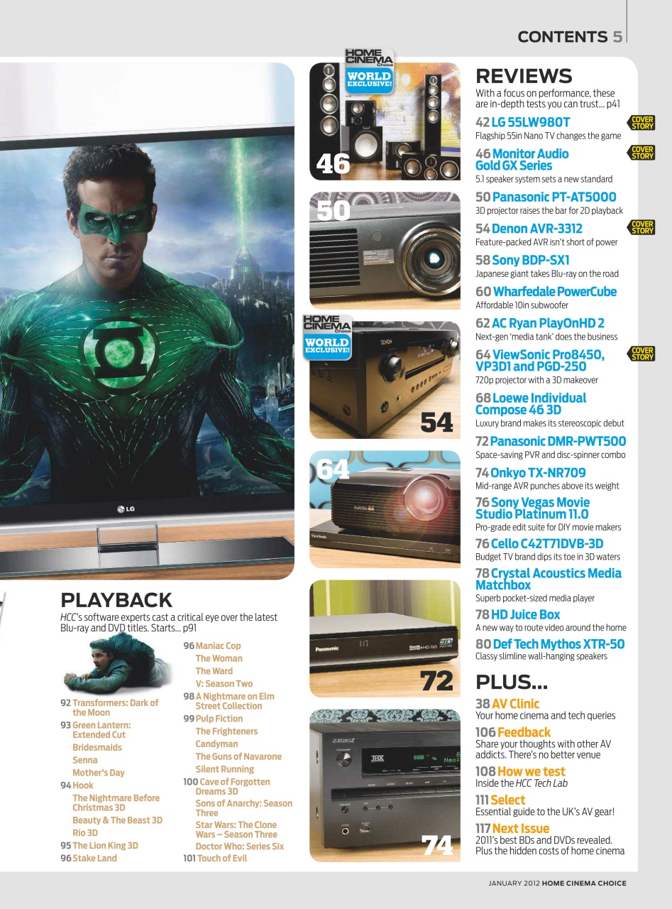 Home Cinema Choice Preview Pages