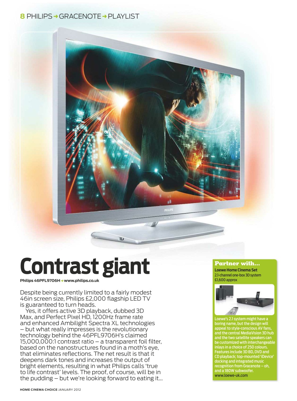 Home Cinema Choice Preview Pages