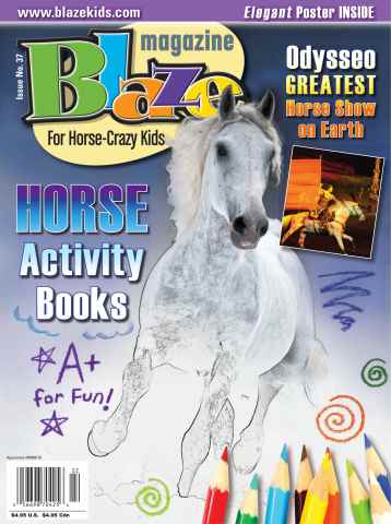 Blaze Magazine For Horse Crazy Kids issue Issue No. 37