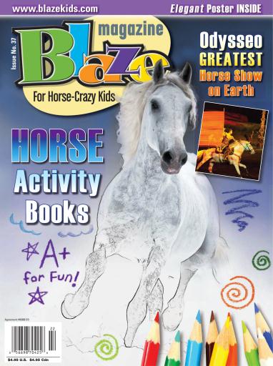 Blaze Magazine For Horse Crazy Kids issue 