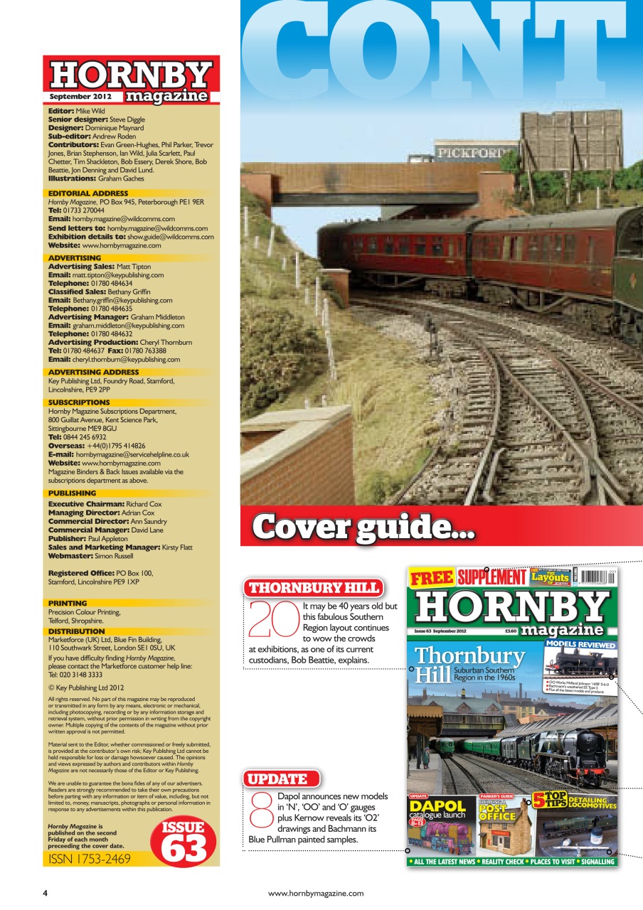 Hornby Magazine Preview Pages