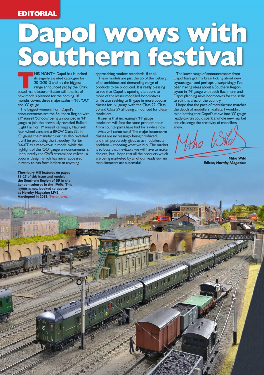 Hornby Magazine Preview Pages