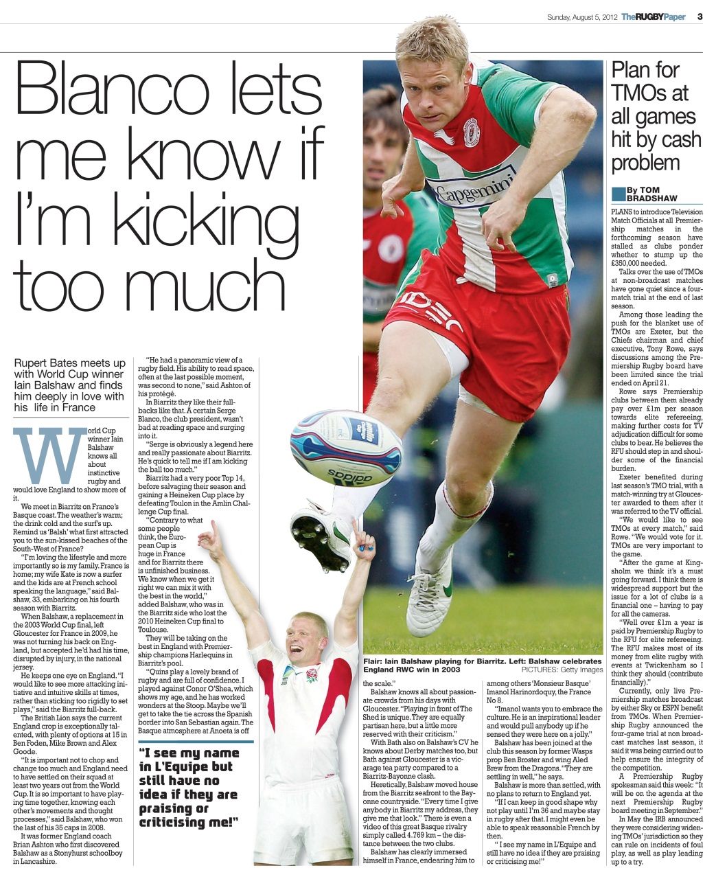 The Rugby Paper Preview Pages