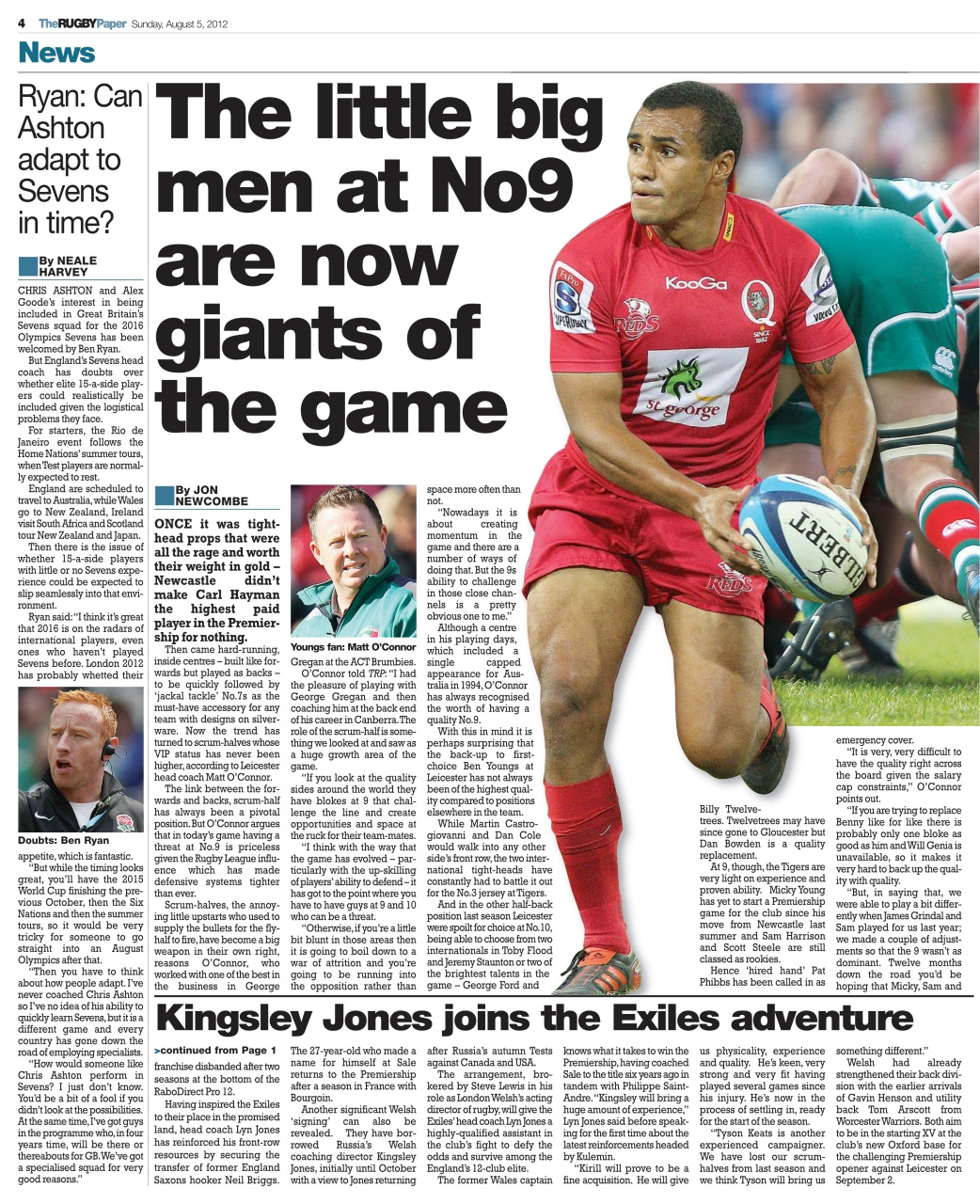The Rugby Paper Preview Pages