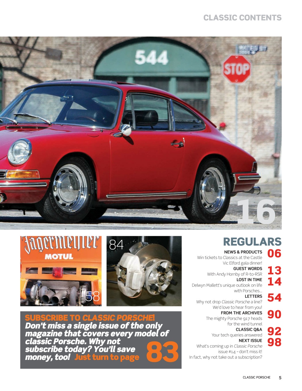 Classic Porsche Preview Pages