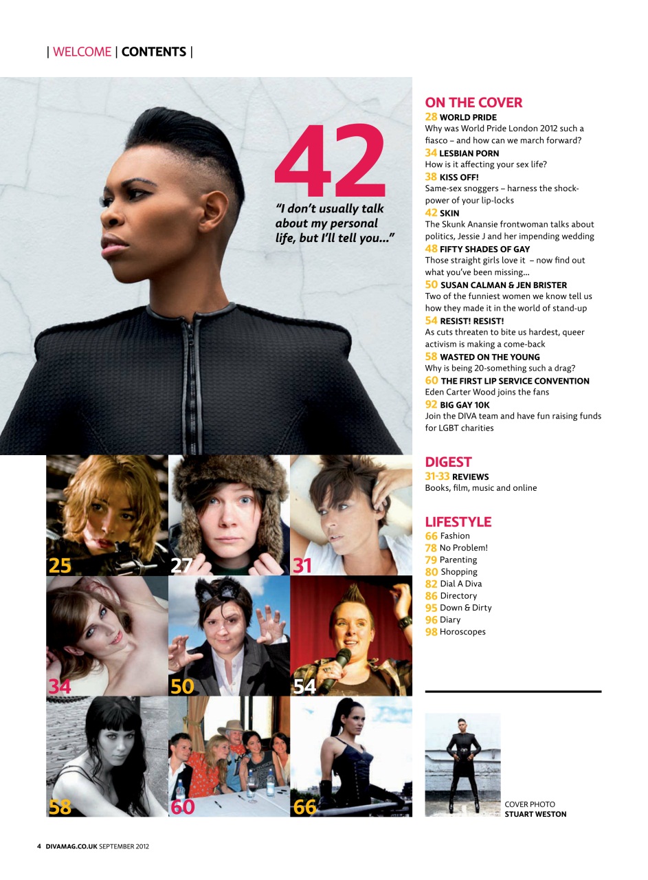 DIVA Magazine Preview Pages