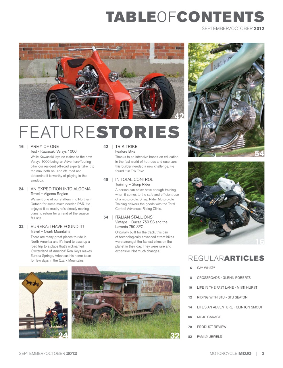 Motorcycle Mojo Preview Pages