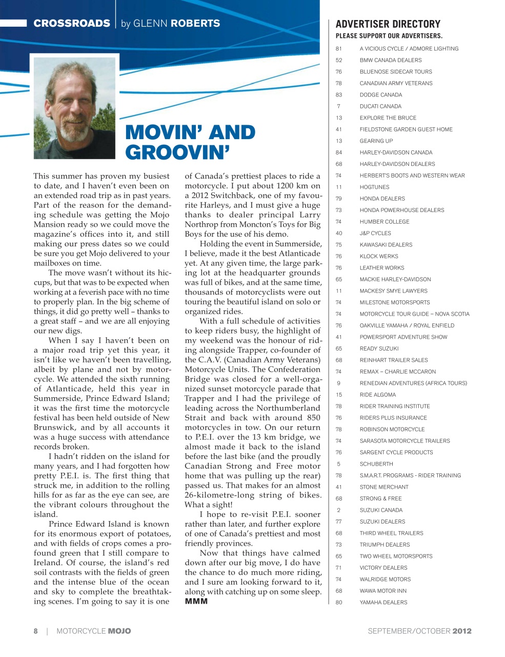 Motorcycle Mojo Preview Pages