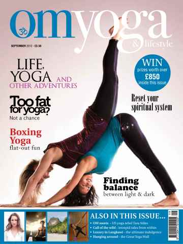 OM Yoga Magazine issue September 2012 Issue 24