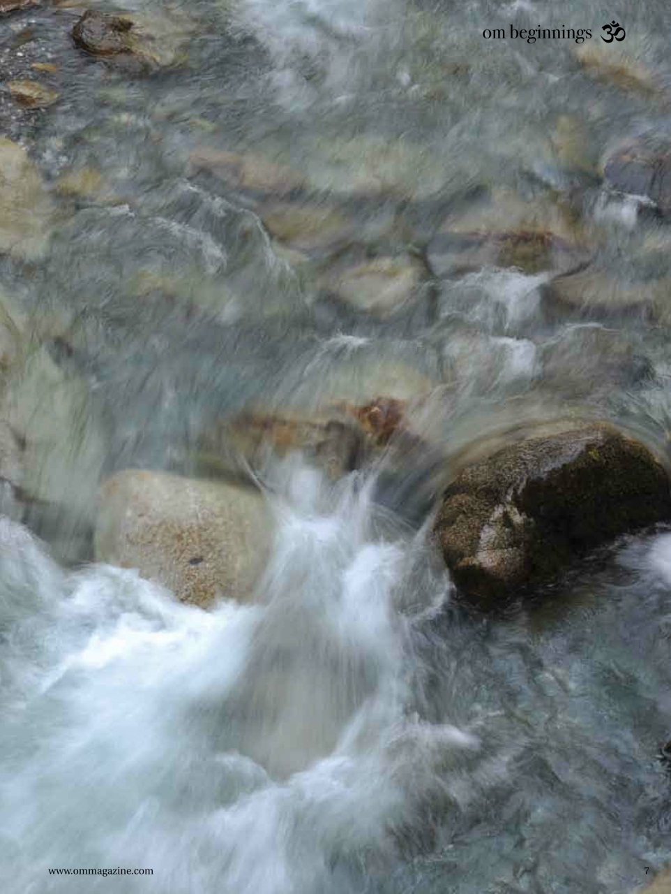 OM Yoga Magazine Preview Pages