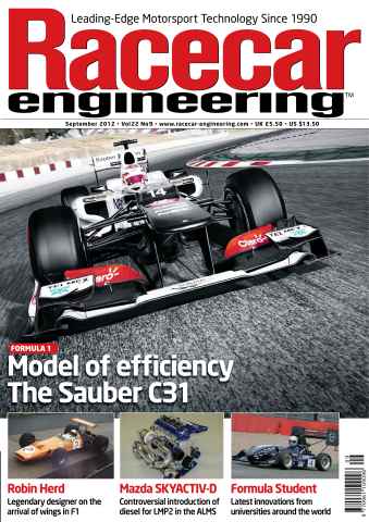 Racecar Engineering issue September 2012