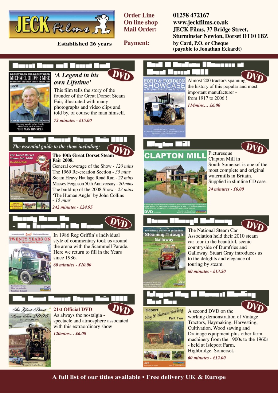 Old Glory Magazine Preview Pages