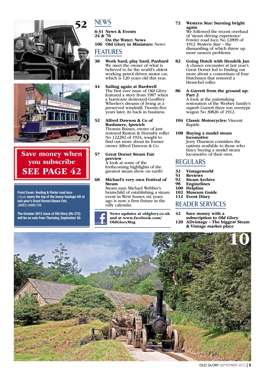 Old Glory Magazine Preview Pages