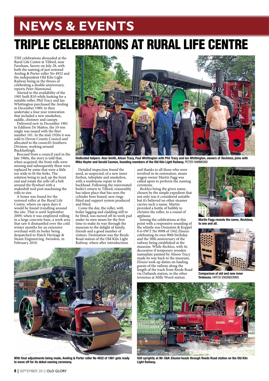 Old Glory Magazine Preview Pages