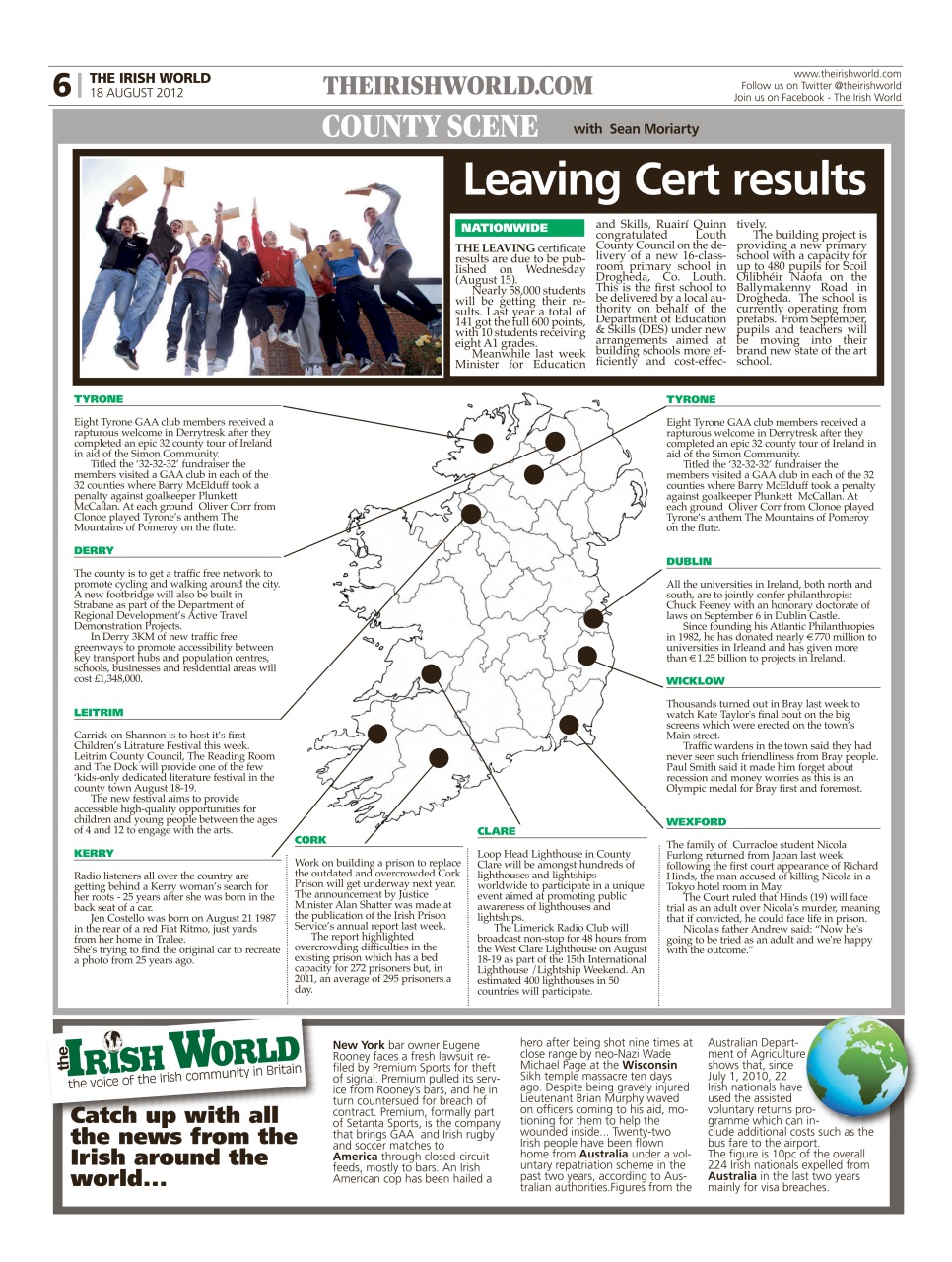 Irish World Preview Pages