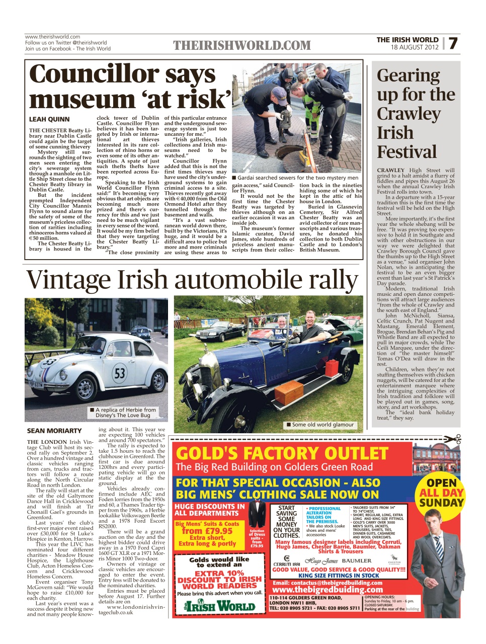 Irish World Preview Pages