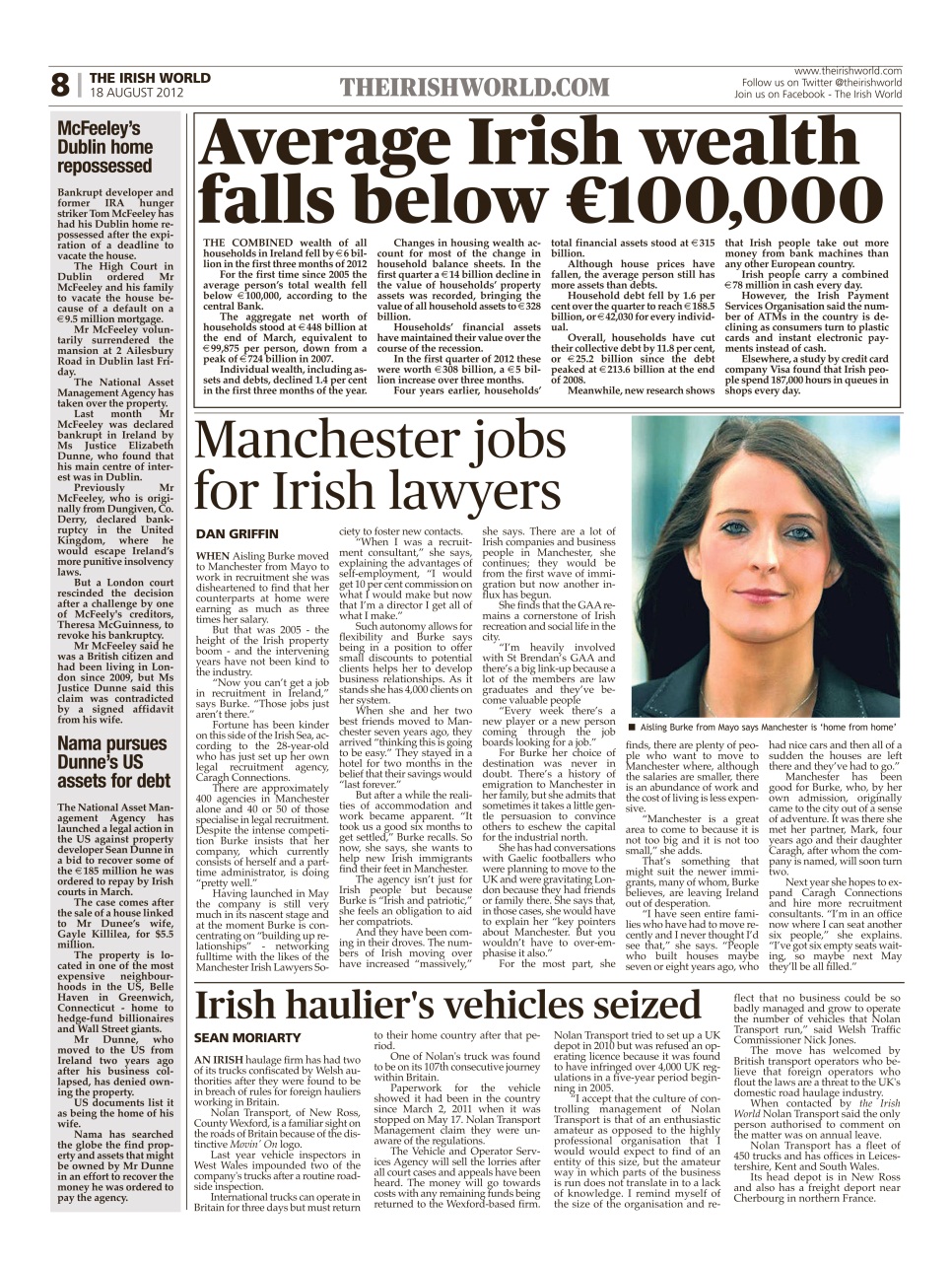 Irish World Preview Pages