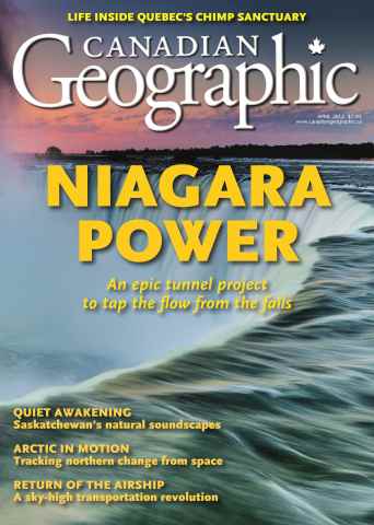 Canadian Geographic issue April 2012