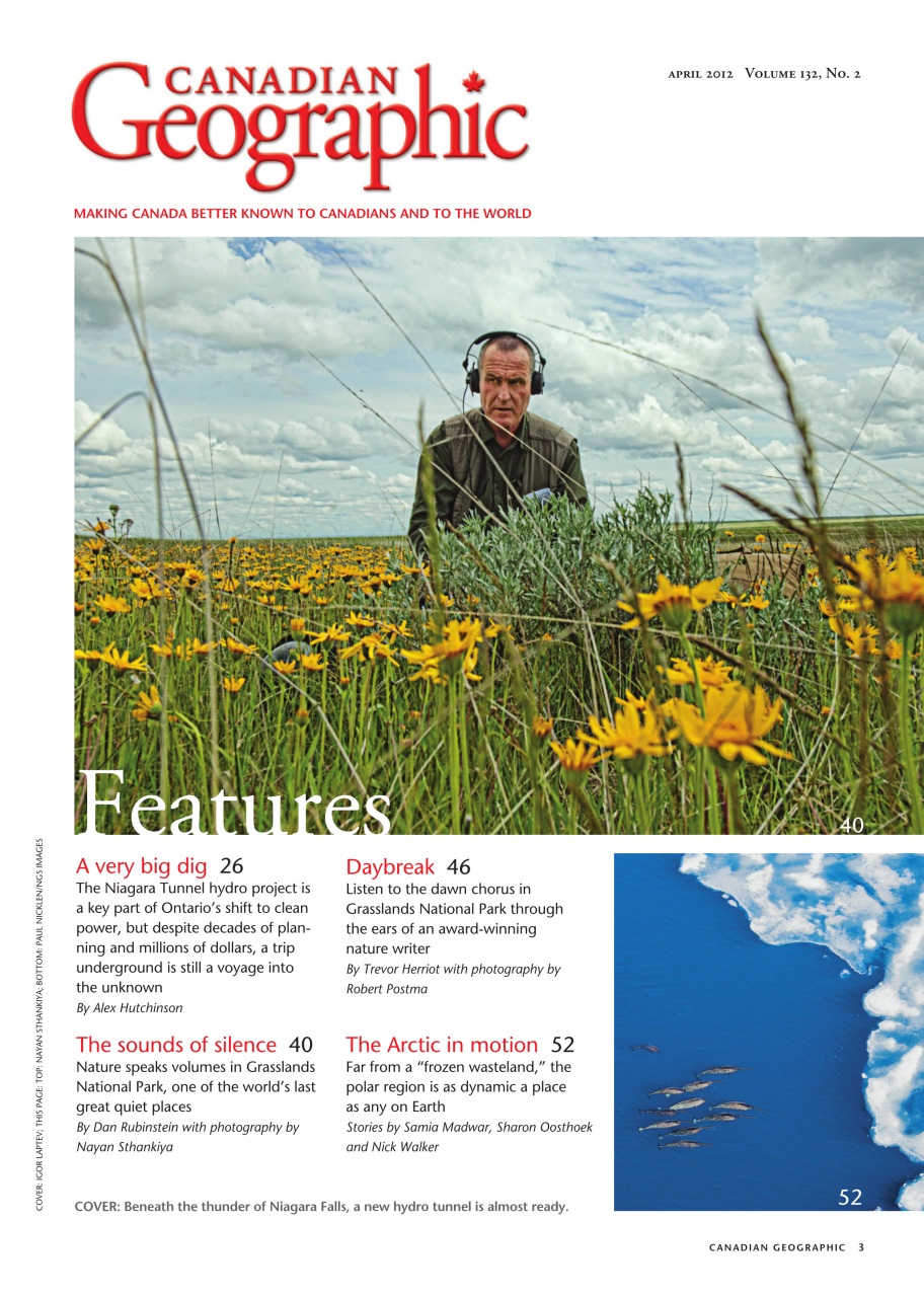 Canadian Geographic Preview Pages