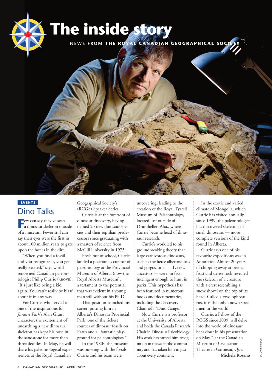 Canadian Geographic Preview Pages