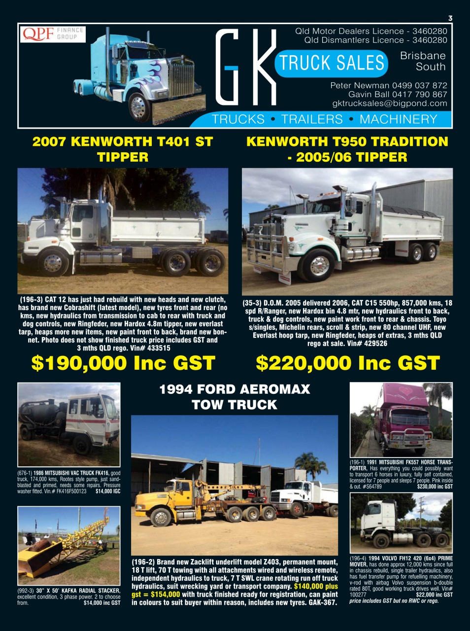 JUST TRUCKS Preview Pages