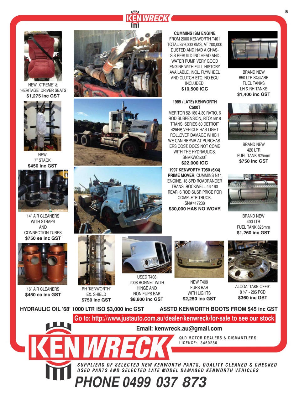 JUST TRUCKS Preview Pages