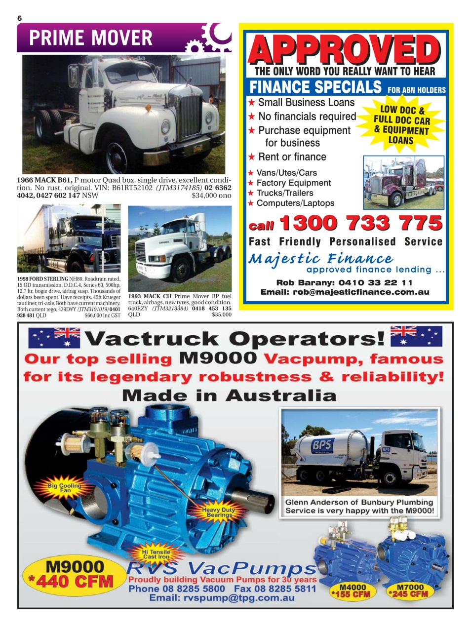 JUST TRUCKS Preview Pages