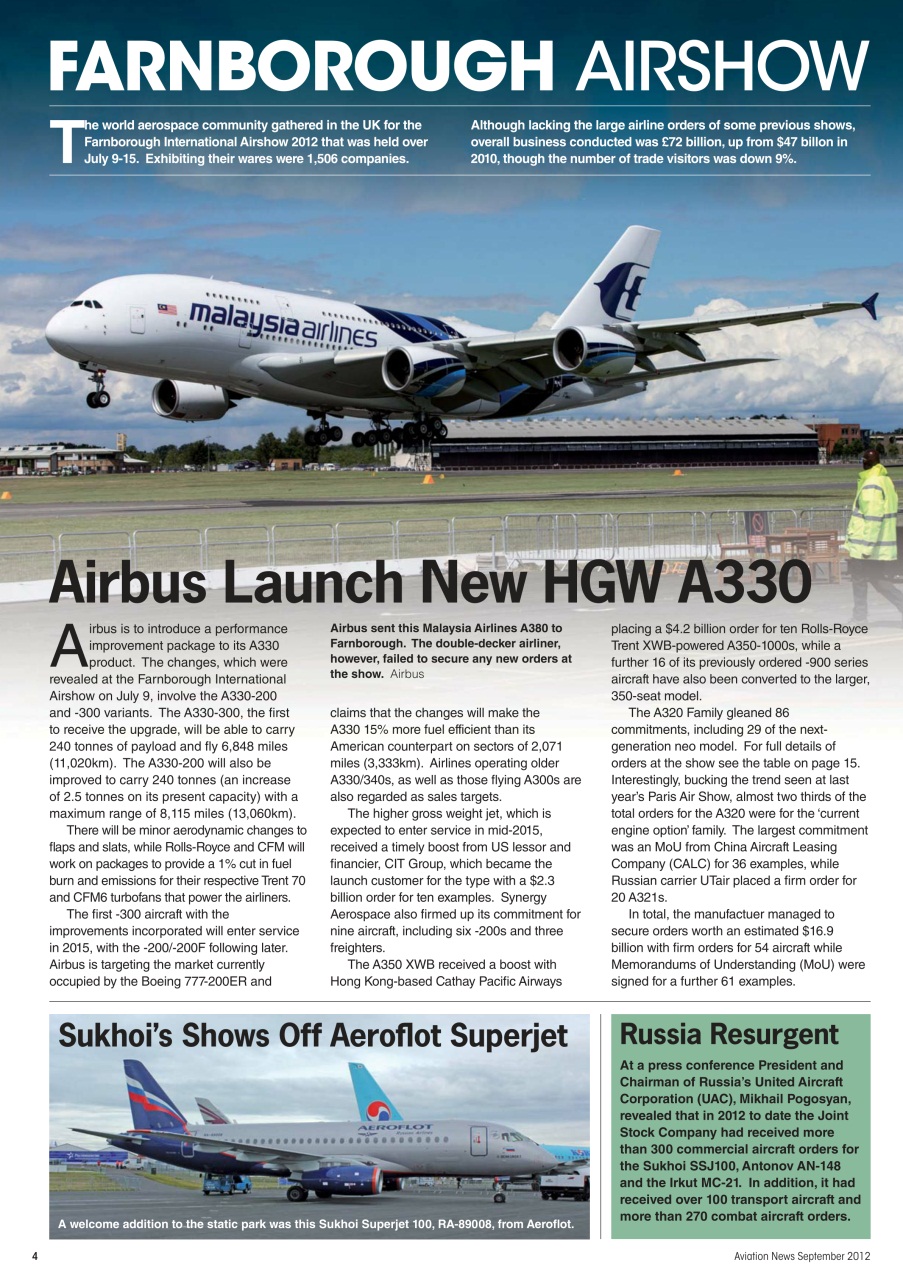 Aviation News Preview Pages