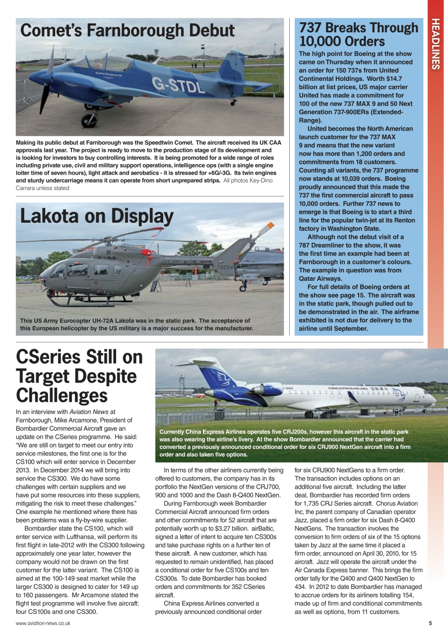 Aviation News Preview Pages