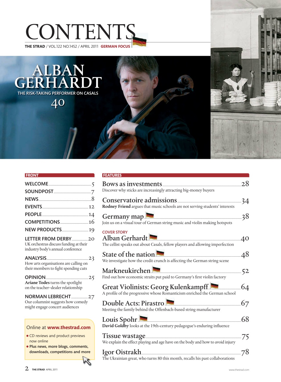The Strad Preview Pages