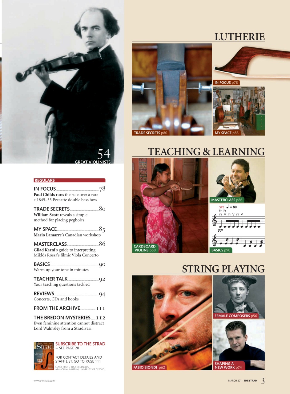 The Strad Preview Pages