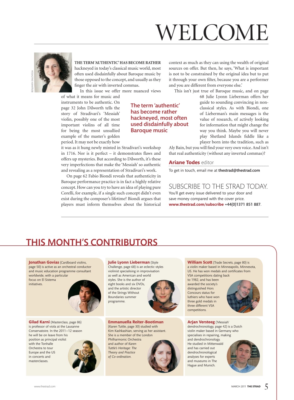 The Strad Preview Pages