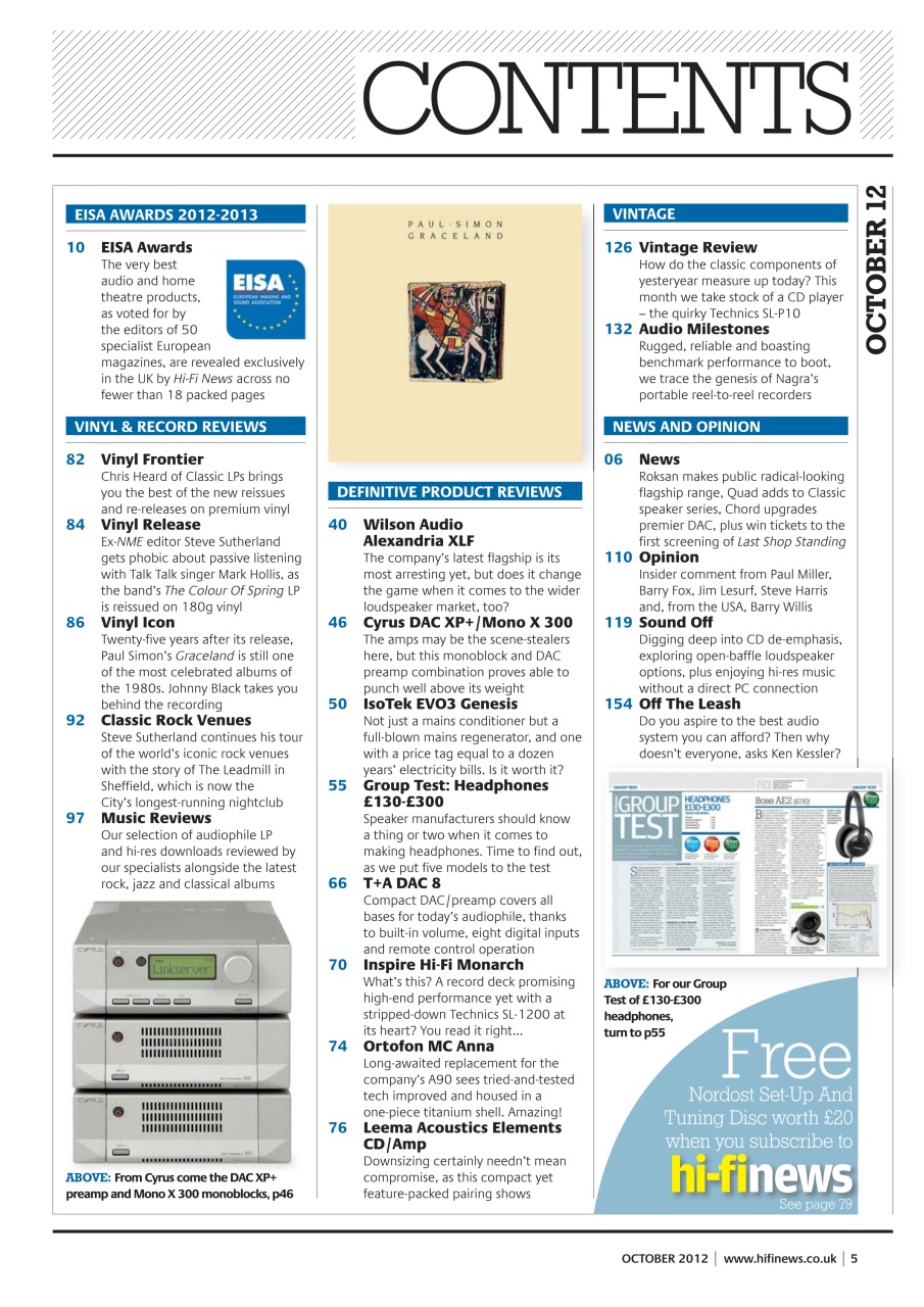 Hi-Fi News Preview Pages