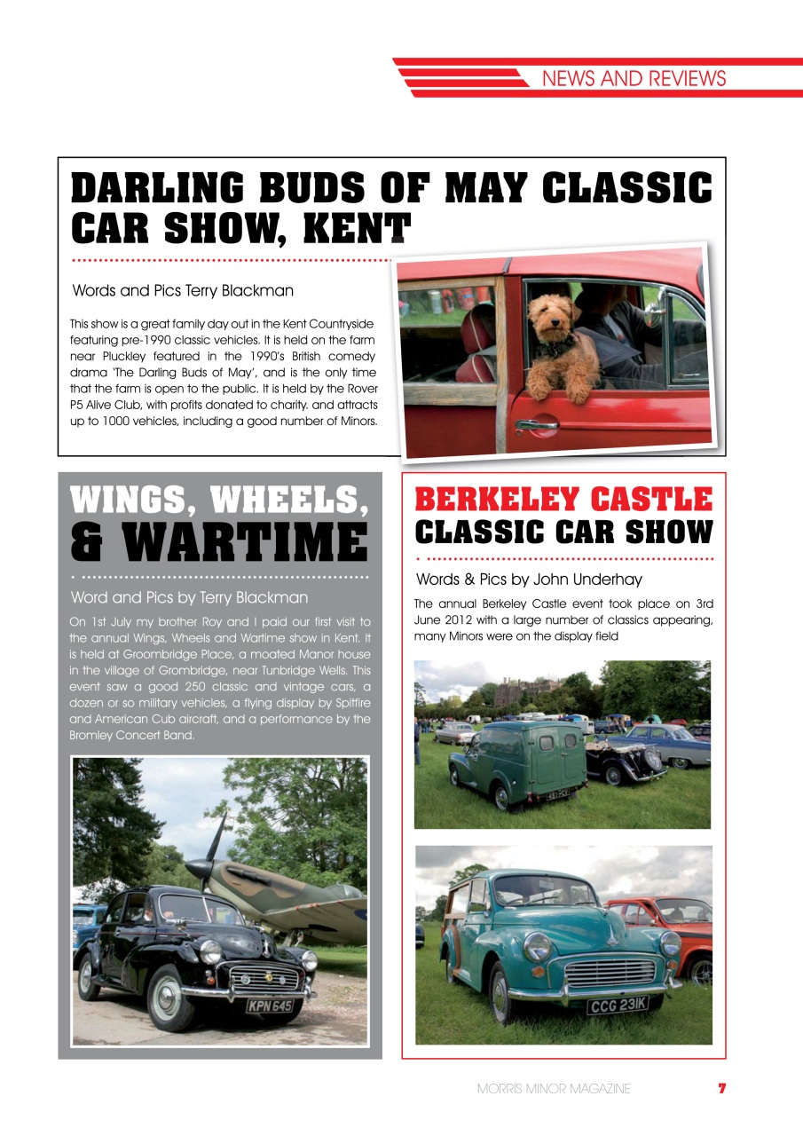 Morris Minor Magazine Preview Pages